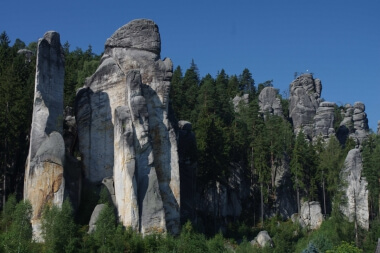 Jaro v Adršpachu a okolí